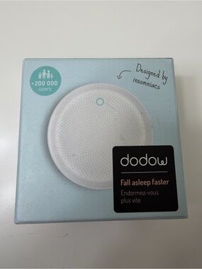 dodow Sleep Device - White Dodow Sleep Aid Device from Livlab (Created by Insomn